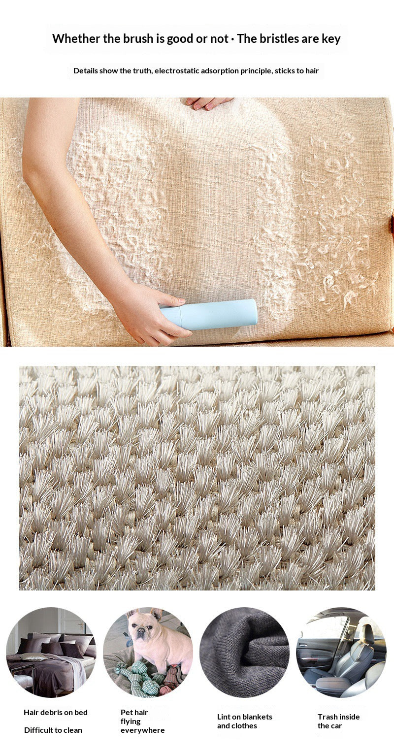2-1 Reusable Pet Hair Remover Brush